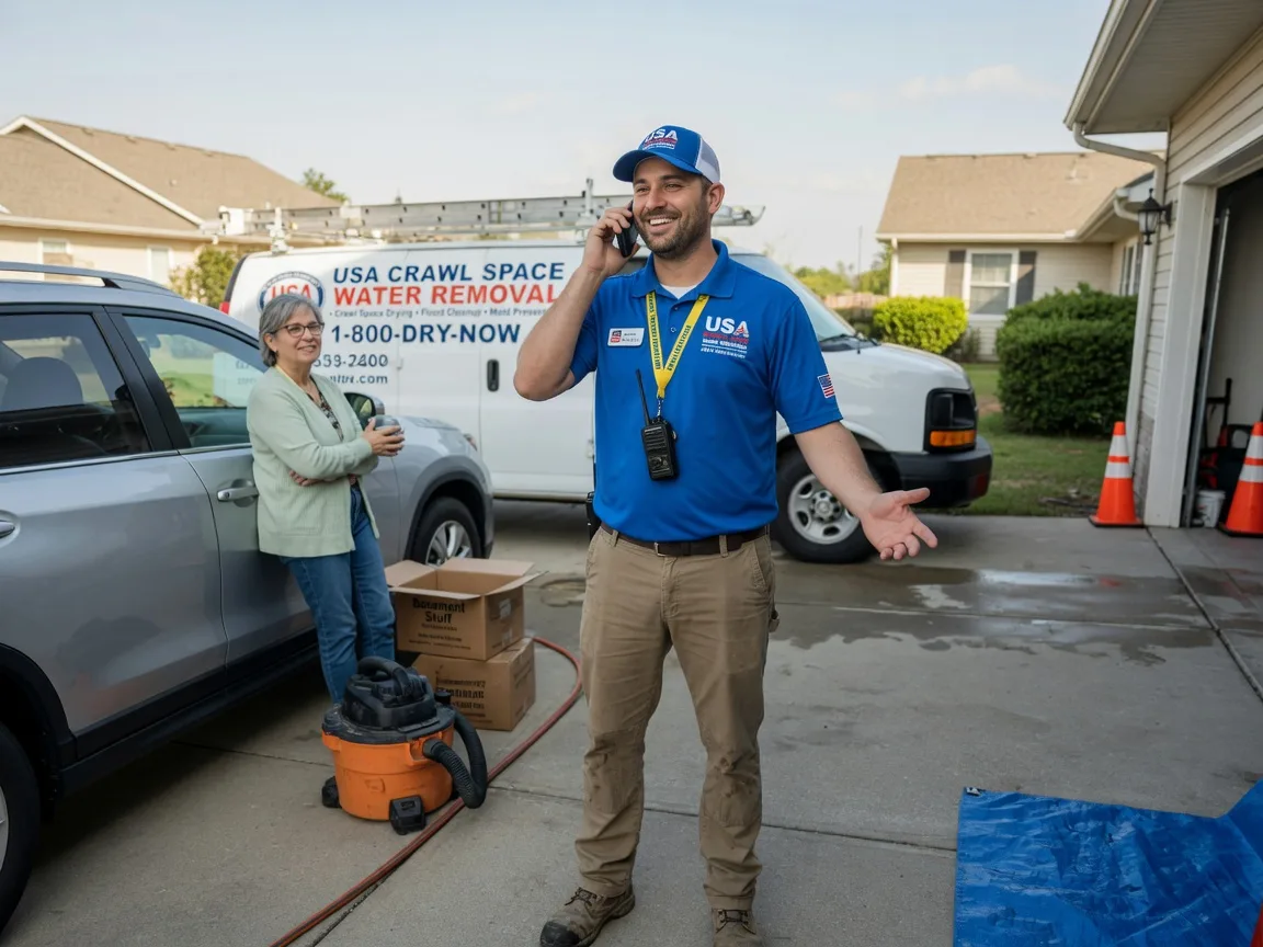 Crawl Space Water Removal Maud, OK FAQs